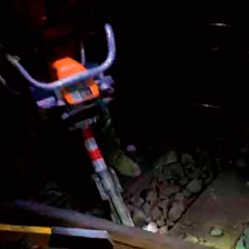 Battery-Powered rail tamping machine