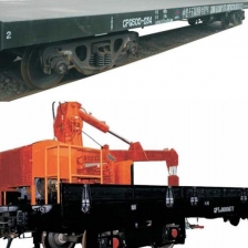 Maintenance works flat car series