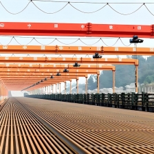 Long rail stationary gantry cranegroup